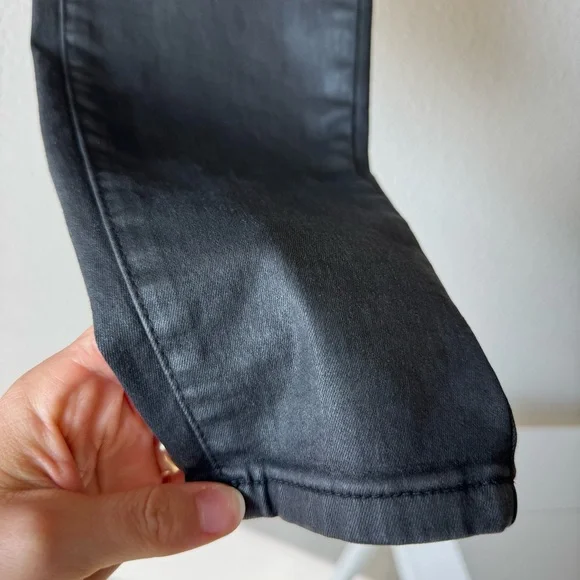 Blank NYC Faux Leather Jeans High Rise Skinny - Picture 5 of 10